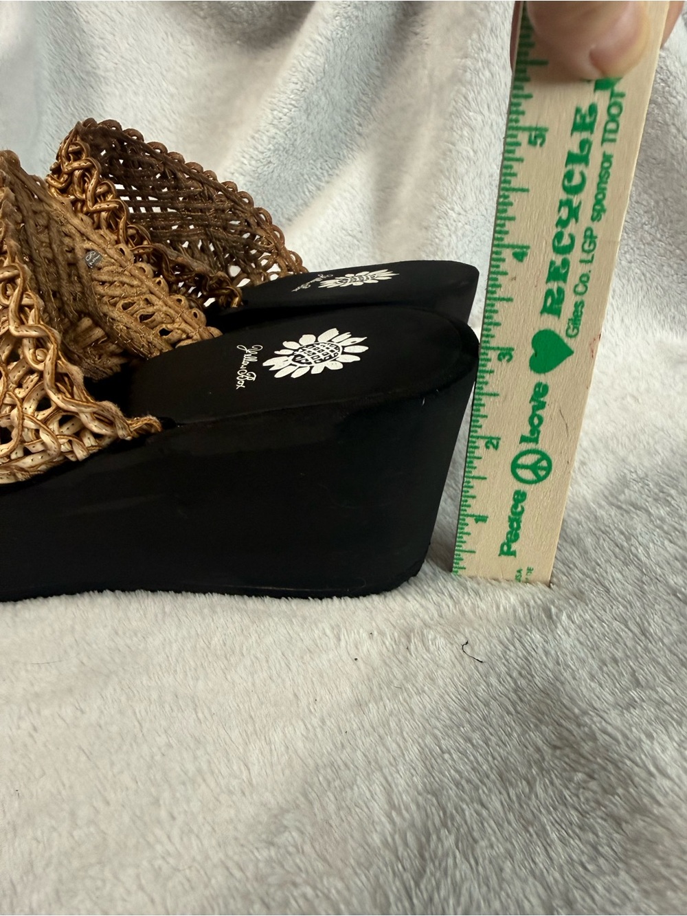 Yellow Box Tan Braided Wedge Sandals - Women's - Picture 2 of 6